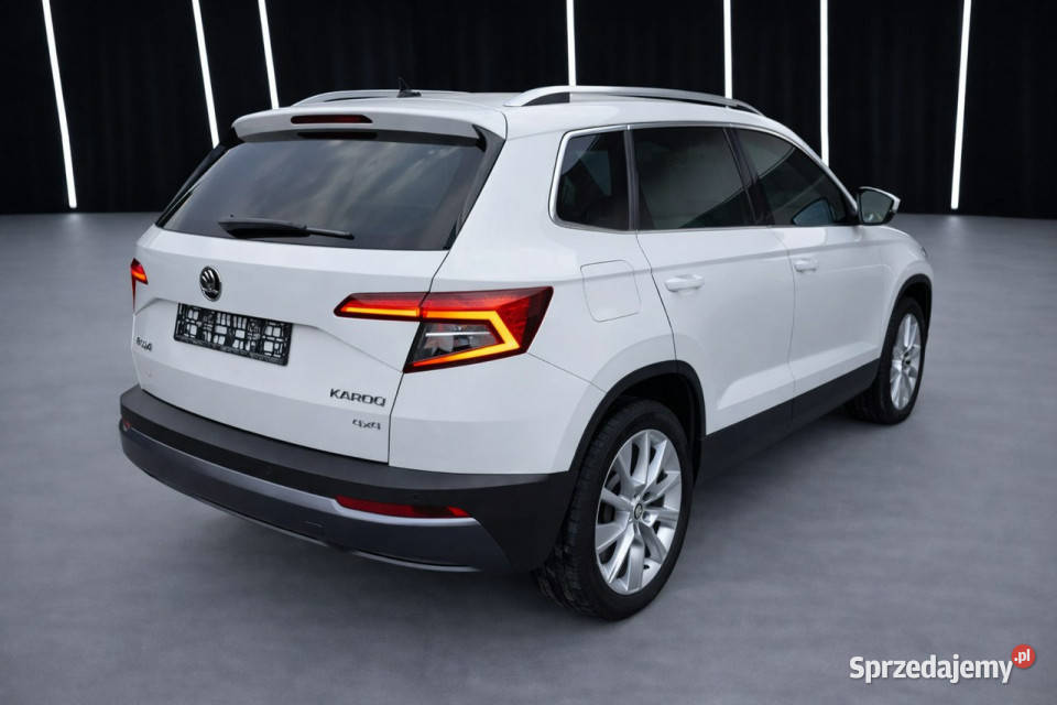 koda Karoq 20 automat DSG4x4panorama dachkamera światła przeciwmgielne Żabno