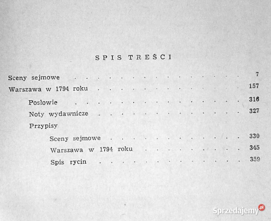 Czasy kościuszkowskie Józef Ignacy Kraszewski Pozostałe