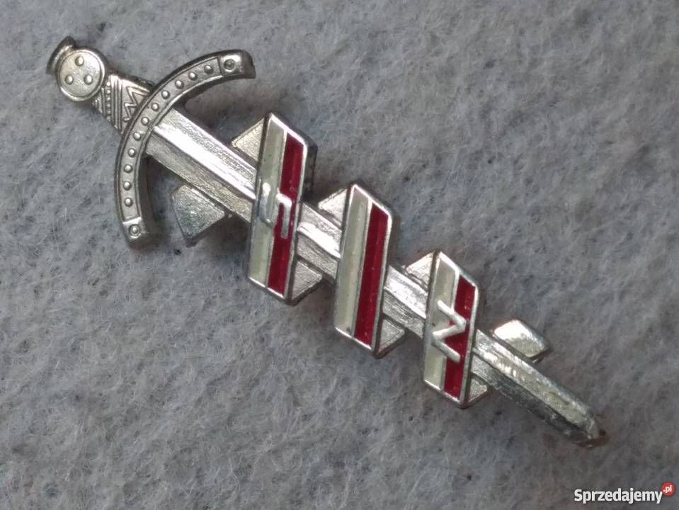 odznaka Mieczyk Chrobrego SN białoczerwona