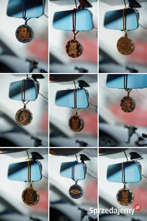 Drewniana Zawieszka Zapachowa do Auta Prezent Gadgety motoryzacyjne Warszawa