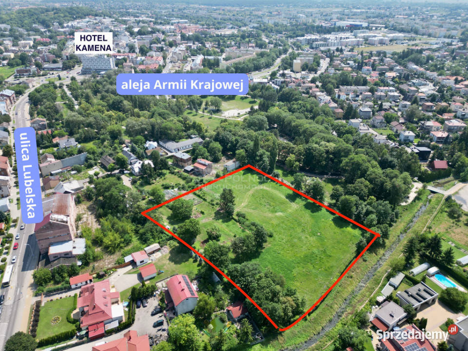 Działka budowlana 1 hektar w centrum Chełma budowlana Sprzedaż Chełm