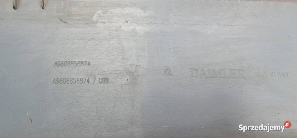 MERCEDES ACTROS MP4 LISTWA OSŁONA ZDERZAKA Bieleń sprzedam