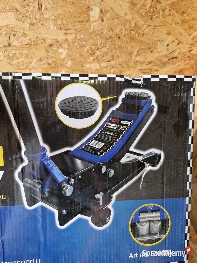 Podnośnik niskoprofilowy 3T 2 TŁOKI 85430mm Głogowa sprzedam