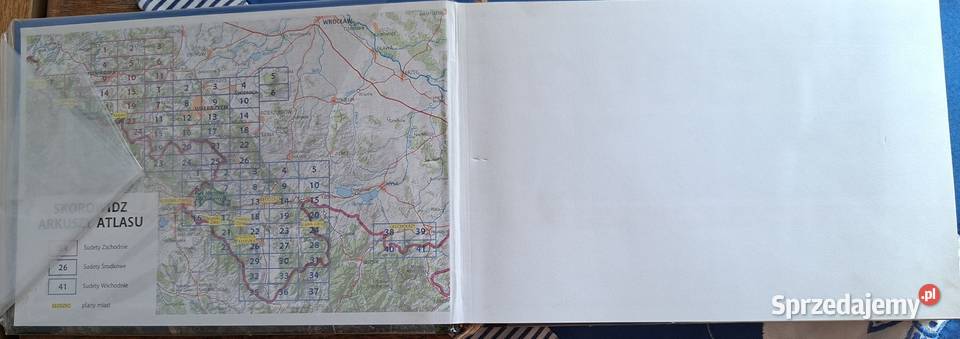 Sudety Waldemar Brygier album atlas przewodnik Mapy i przewodniki Kraków