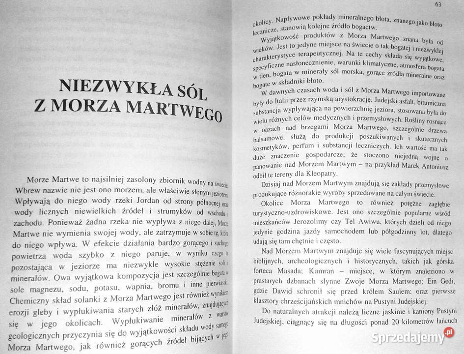 Lecznicze właściwości soli David G Adams sprzedam