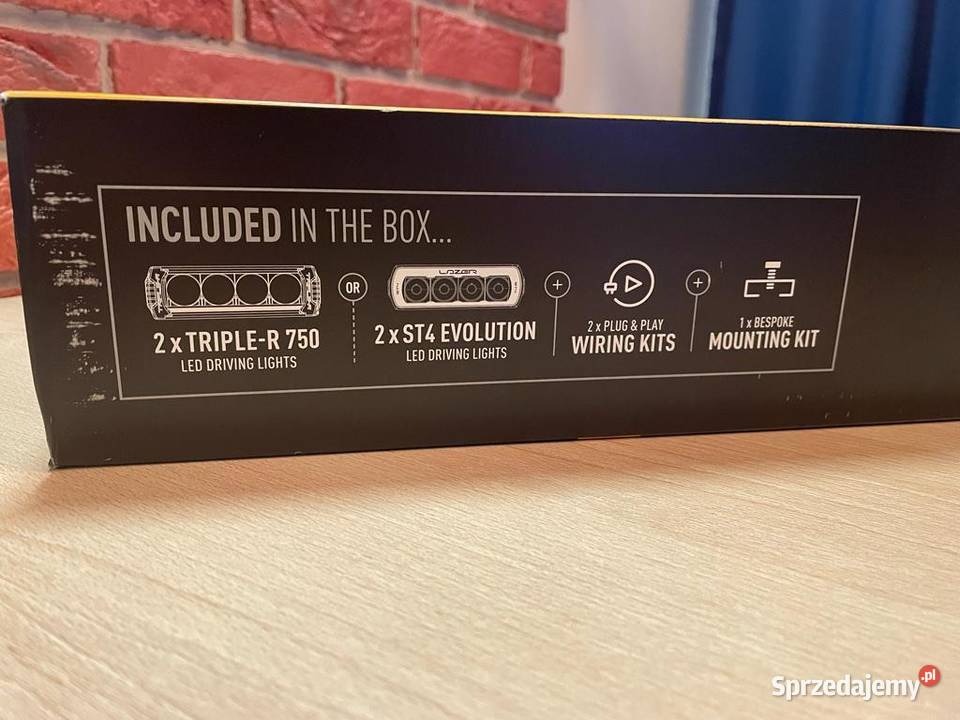 Lampy 2 LAZER TripleR 750 STD Gubin