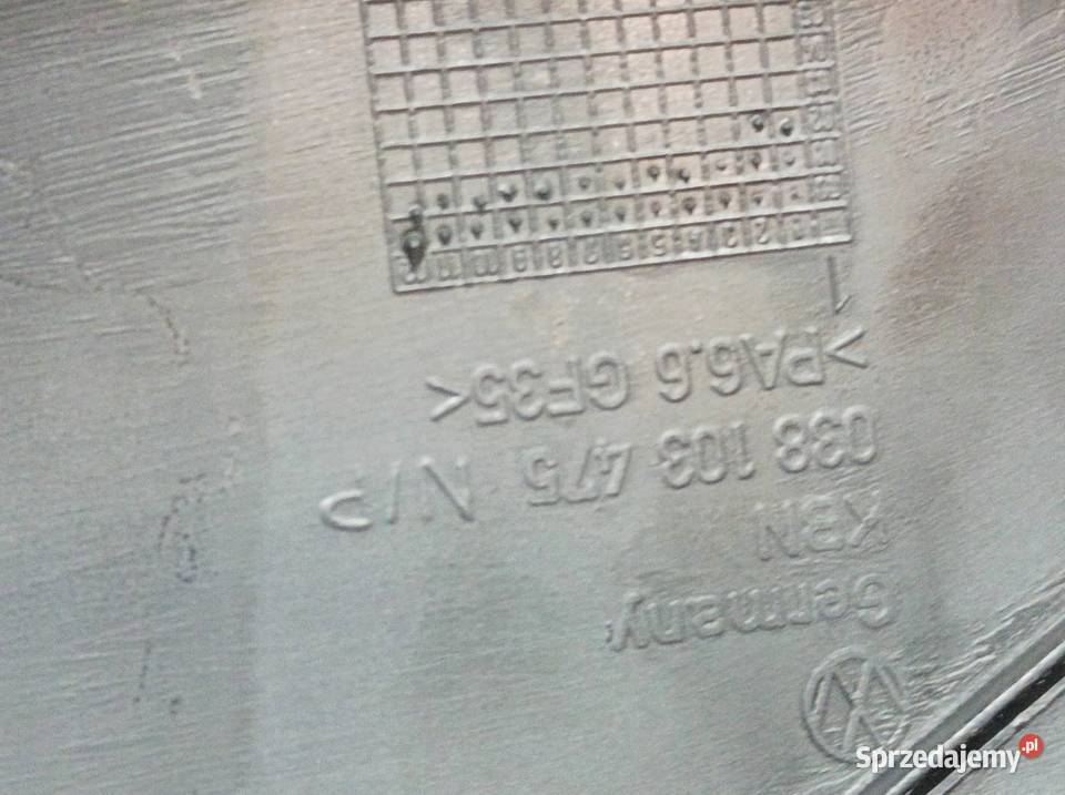 POKRYWA ZAWORÓW 038103469R 19 TDI Audi A4 I Głowice cylindrów