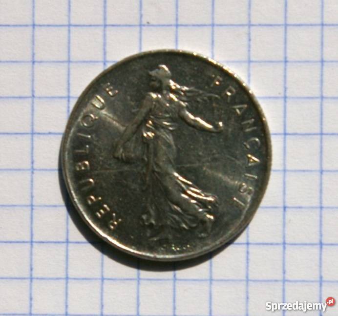 5 FRANKÓW 5 FRANCS 1974 FRANCJA Piszczac