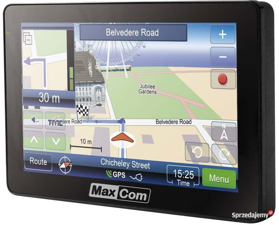 Nawigacja Samochodowa GPS Maxcom 433 z Mapą Całe GPS i akcesoria Gorzów Wielkopolski