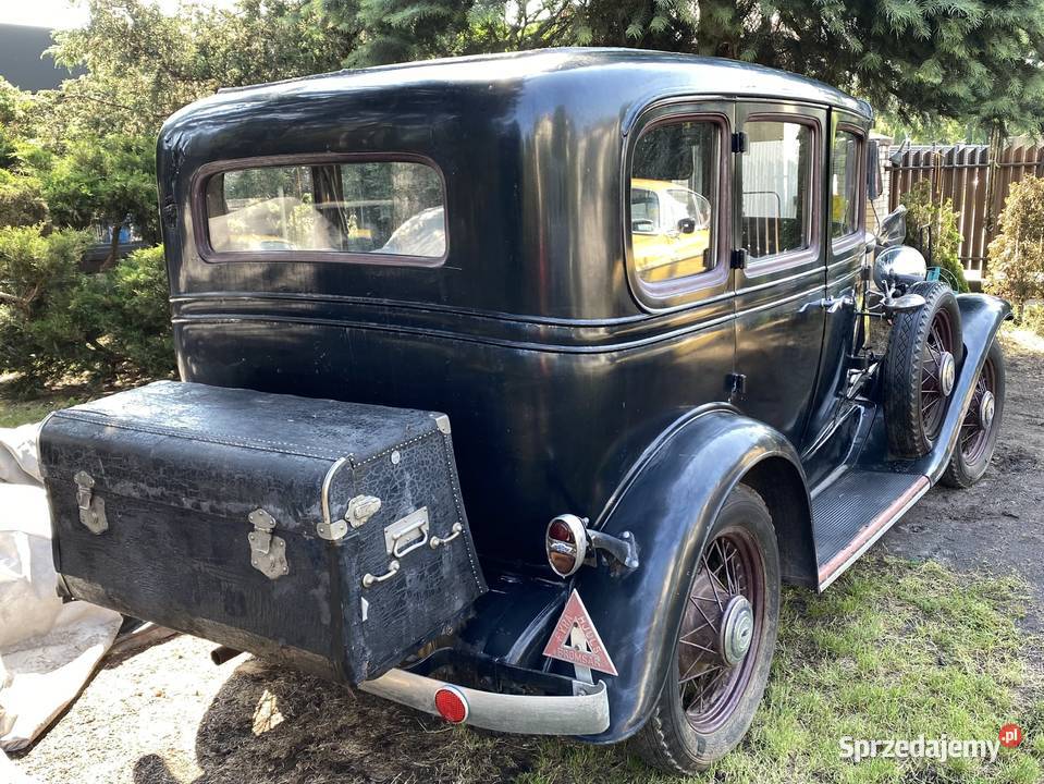 Chevrolet limuzyna 1931 oryginal Rok produkcji 1931 mazowieckie Warszawa