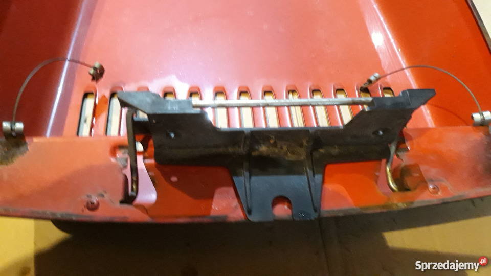 Metalowa maska z zawiasami do traktorka kosiarki lubuskie Gorzów Wielkopolski