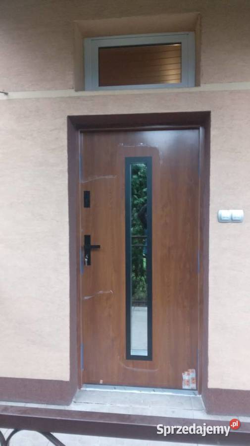 Drzwi zewnętrzne z montażem do bloku ręki Drzwi zewnętrzne