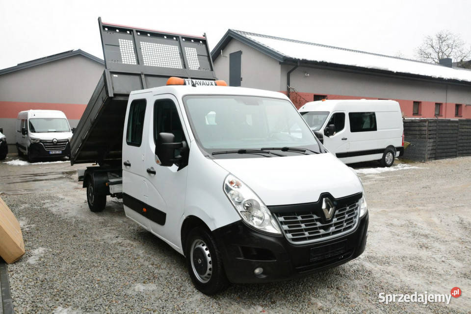 Renault Master wywrotka 6osobowa brygadówka doka elektryczne lusterka Warszawa