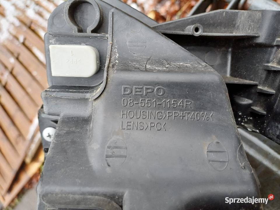 Lampa przód prawa laguna 2 lift lubuskie Rzepin