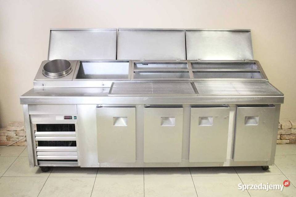 Stół chłodniczy gastronomiczny 260 z nadstawką Gastronomia śląskie Góra