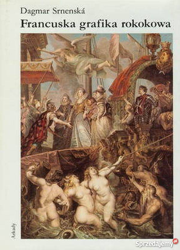 FRANCUSKA GRAFIKA ROKOKOWA DAGMAR SRNENSKA małopolskie Kraków sprzedam