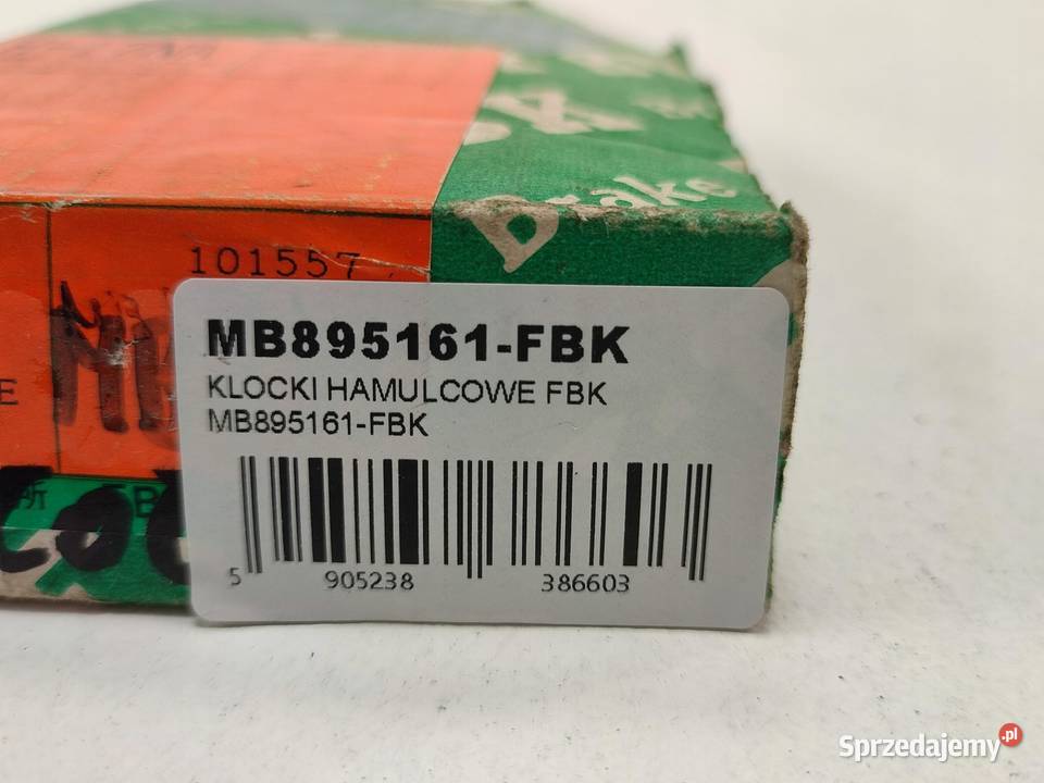 KLOCKI HAMULCOWE PRZÓD MITSUBISHI COLT I 14