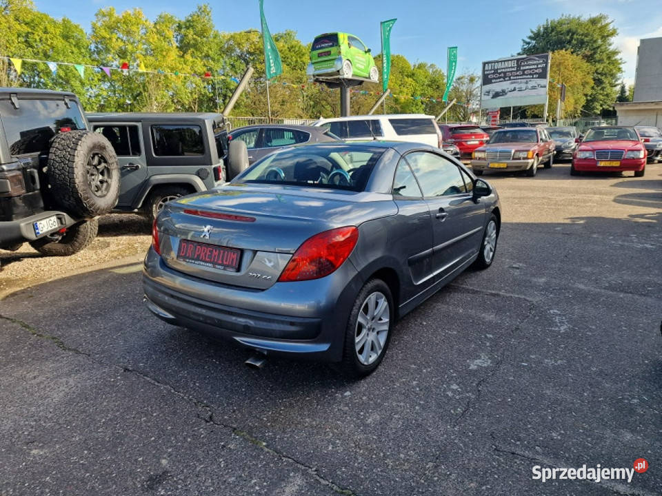 Peugeot 207 CC 16 Benzyna 120 Cabrio Klima Samochody osobowe Słupsk