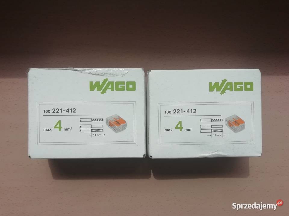 Szybkozłączki WAGO 221412 op 100 Złotów