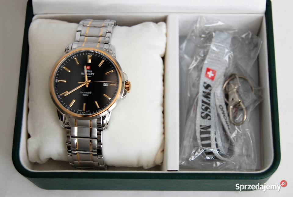 Zegarek męski Swiss Military by Chrono stal lubelskie Lublin