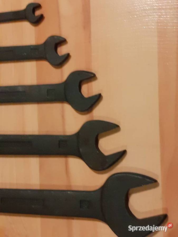 Klucze płaskie dwustronne Polskie PRL 5 Chorzów