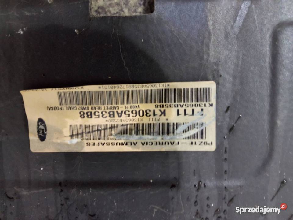 PODŁOGA BAGAŻNIKA WYKŁADZINA MK2 Ford Transit sprzedam