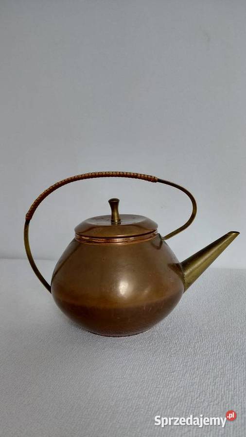 Czajnik miedziany imbryk Krzykawa