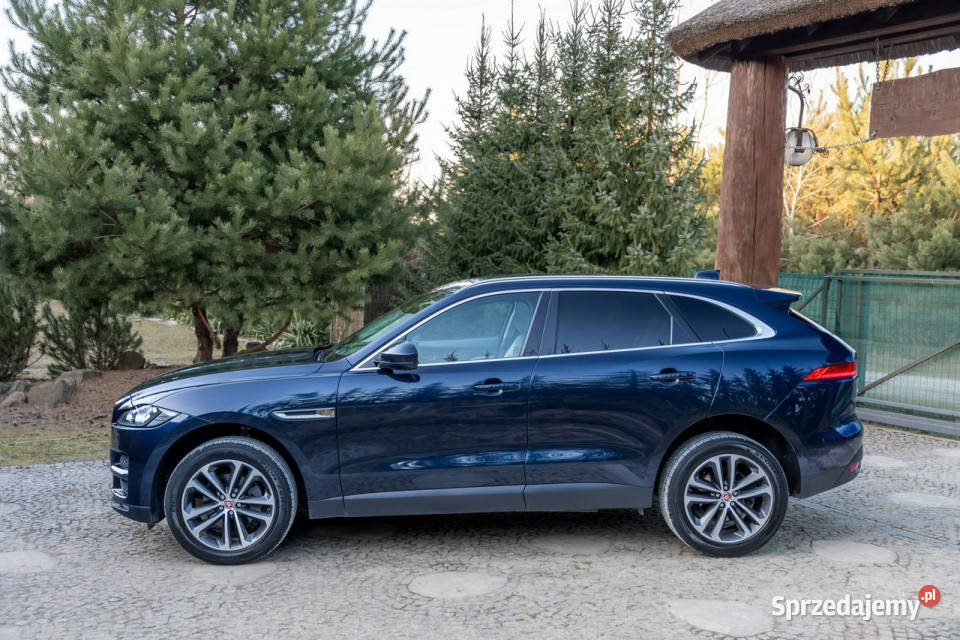 Jaguar FPACE FPace AWD Portfolio bezwypadkowy SUV Ropczyce sprzedam