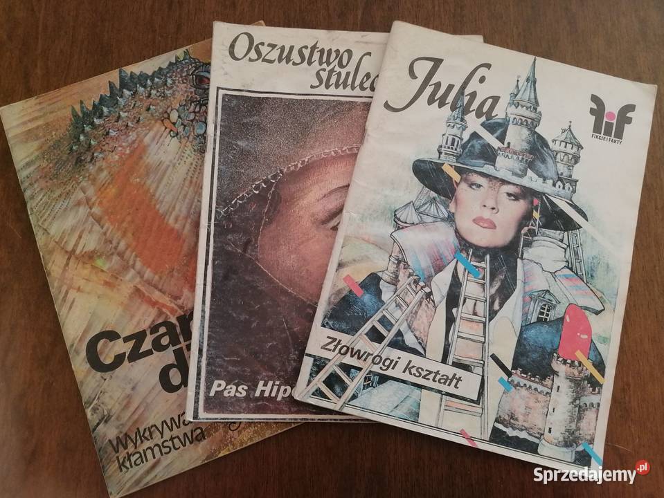 Czasopismo Fikcje i fakty 1986cztery egzemplarze Czasopisma Łódź