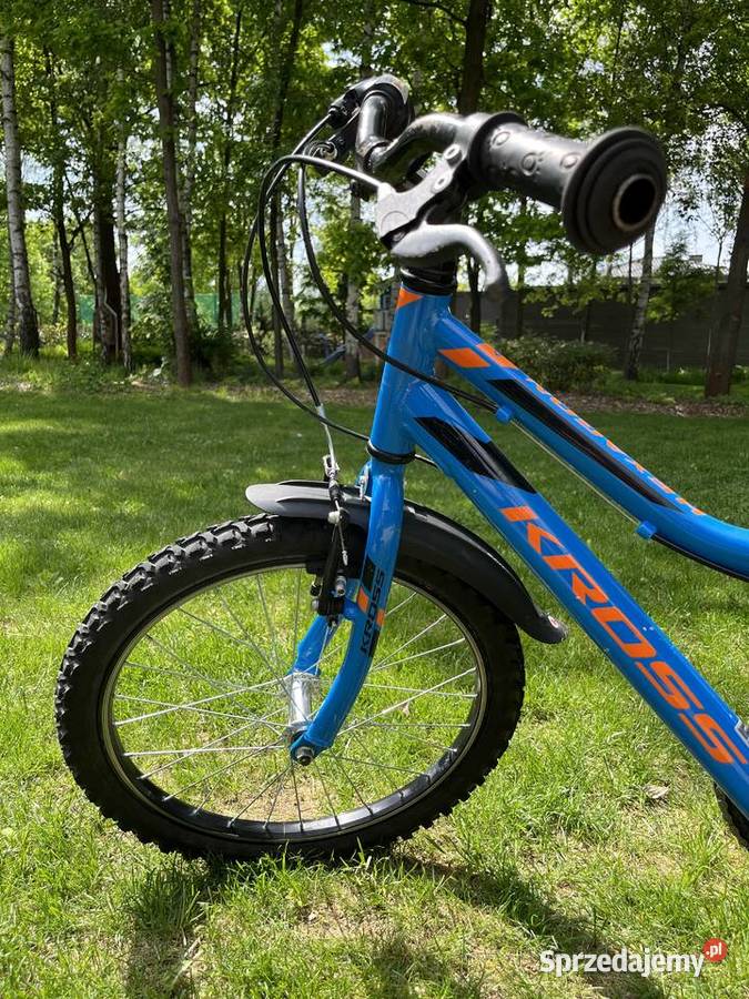 Rower dziecięcy Kross Hexagon Mini 20 niebieski Łódź