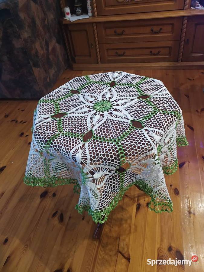 Obrus szydelkowy wielokolorowy Częstochowa