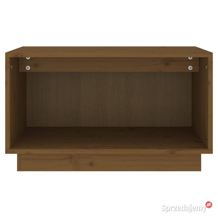 Szafka pod TV miodowy brąz 60x35x35 lite drewno mazowieckie