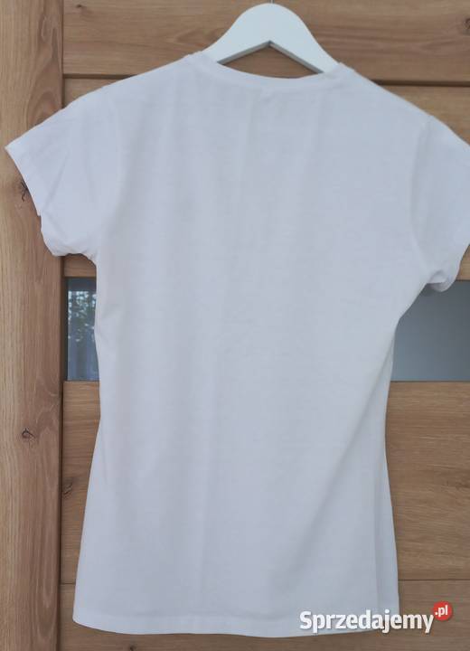 Biała koszulka Tshirt Polo Ralph Lauren M Koło