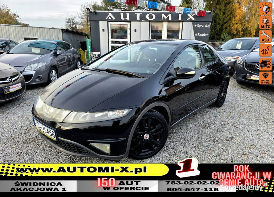 Honda Civic 5 18 Benzyna Super Stan Welur 1800cm3 Świdnica