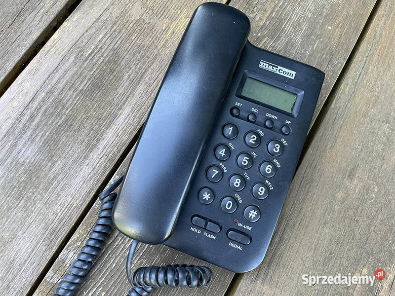 Telefon stacjonarny MAXCOM uszkodzony Telefony przewodowe świętokrzyskie Kielce sprzedam