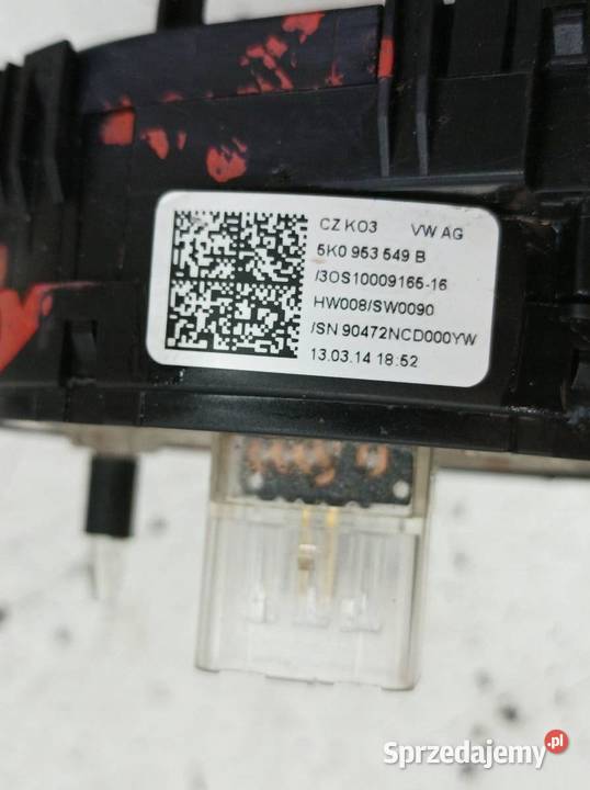 TAŚMA ZWIJAK 5K0953549B VW Volkswagen Jetta VI osobowe