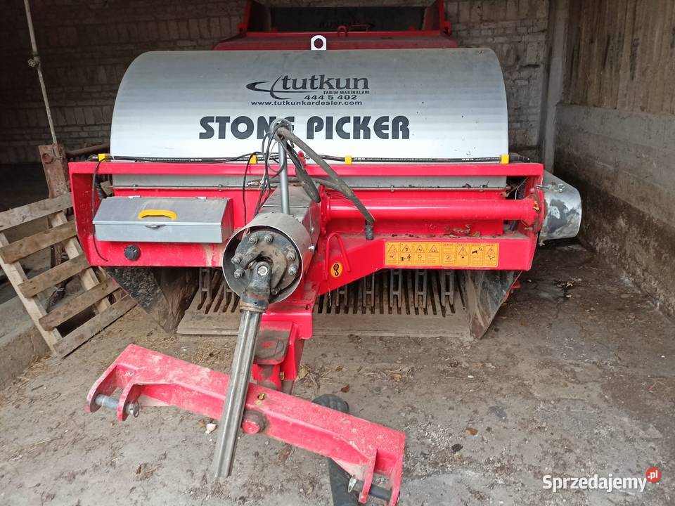 Zbieracz kamieni Tutkun Stone Picker 2m nowy Skwierczyn Lacki sprzedam