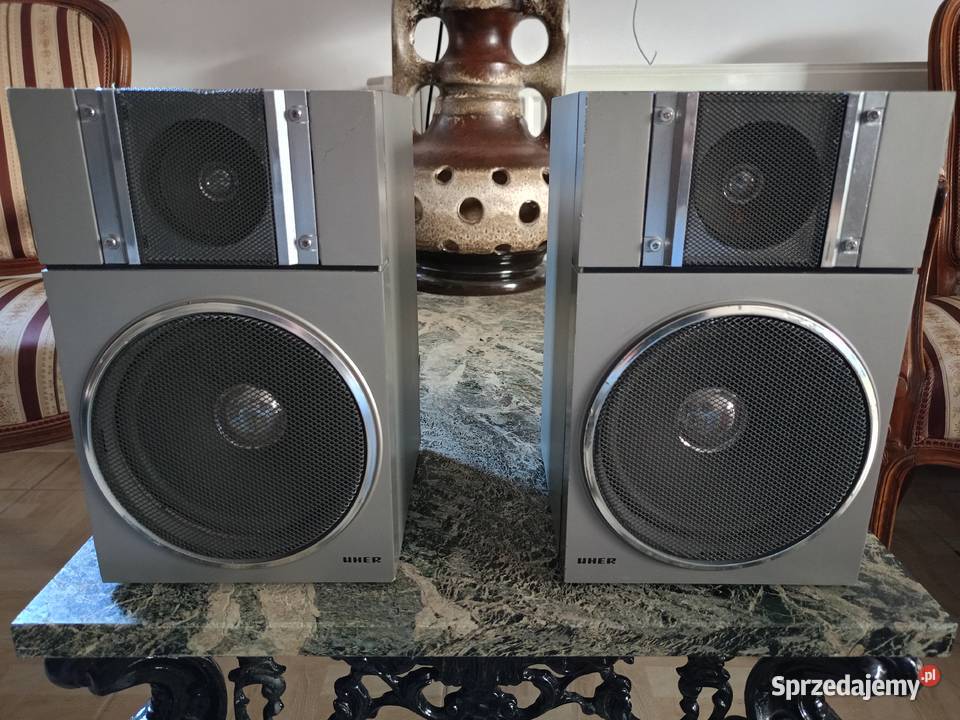 Kolumny UHER do Radiomagnetofonu Vintage 80 lata wielkopolskie