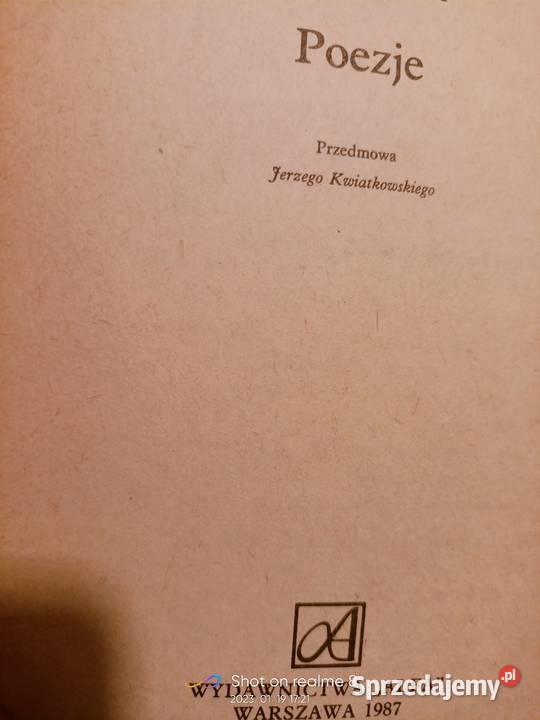 Szymborska Poezje księgarnia Praga Warszawa sprzedam
