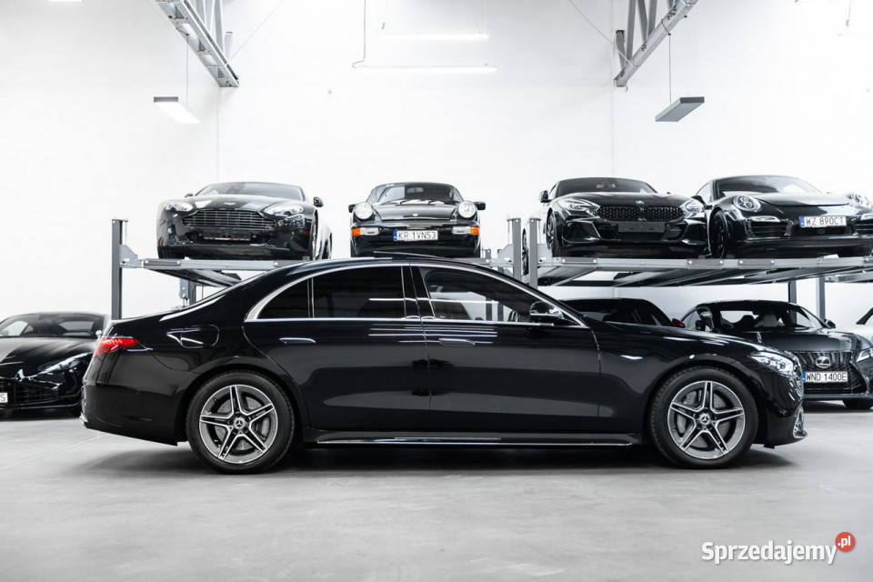 Mercedes S 580 26 Gwarancja Monitory skrętna oś