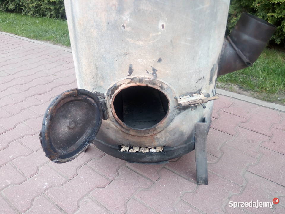 PIEC na olej drewno węgiel pelet KOZA Mielec