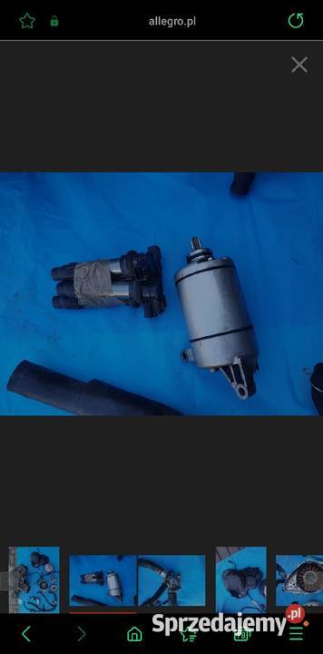 HONDA VFR 1200 X rozrusznik alternator stelaż Nowy Tomyśl