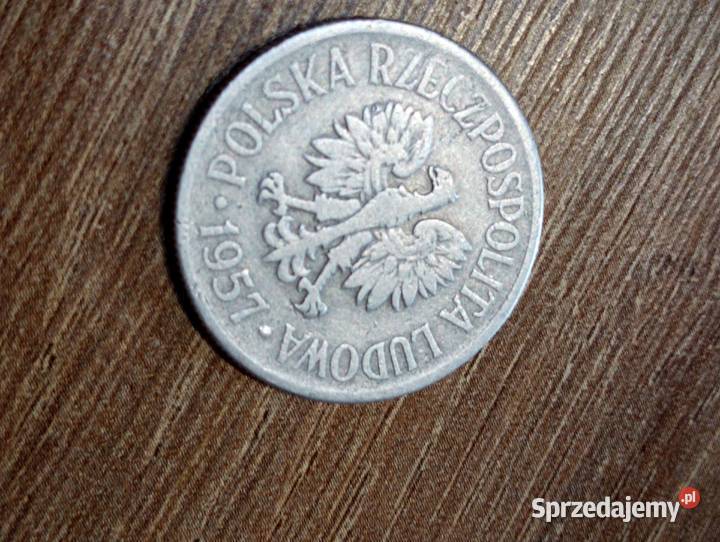 Sprzedam czwarte 50 r 1957 r bzm Numizmatyka
