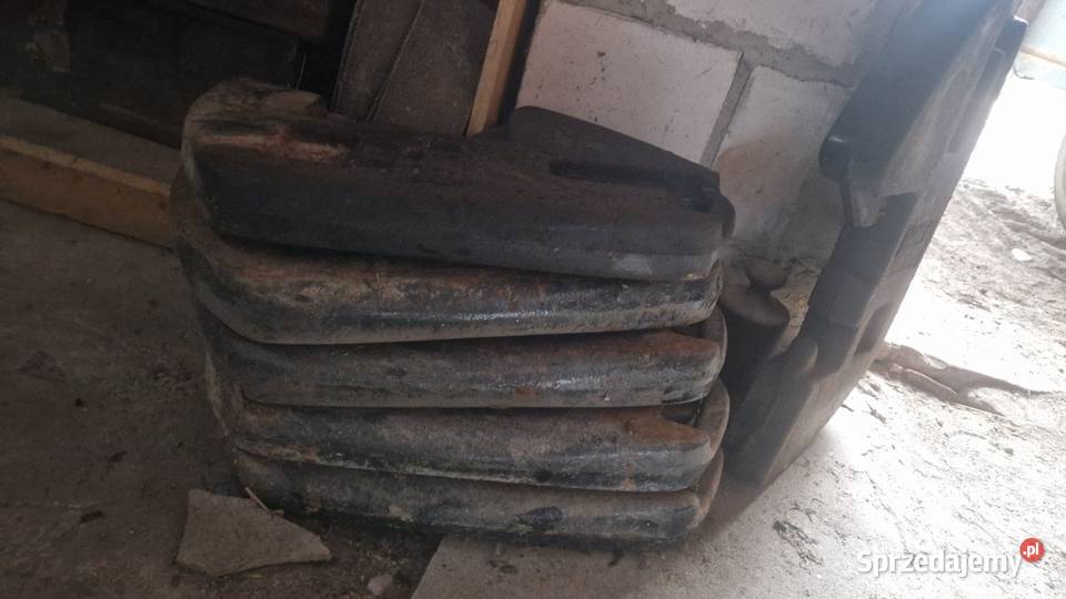 Sprzedam obciążniki do ciągnika Case JX70 45 6 Ogarka