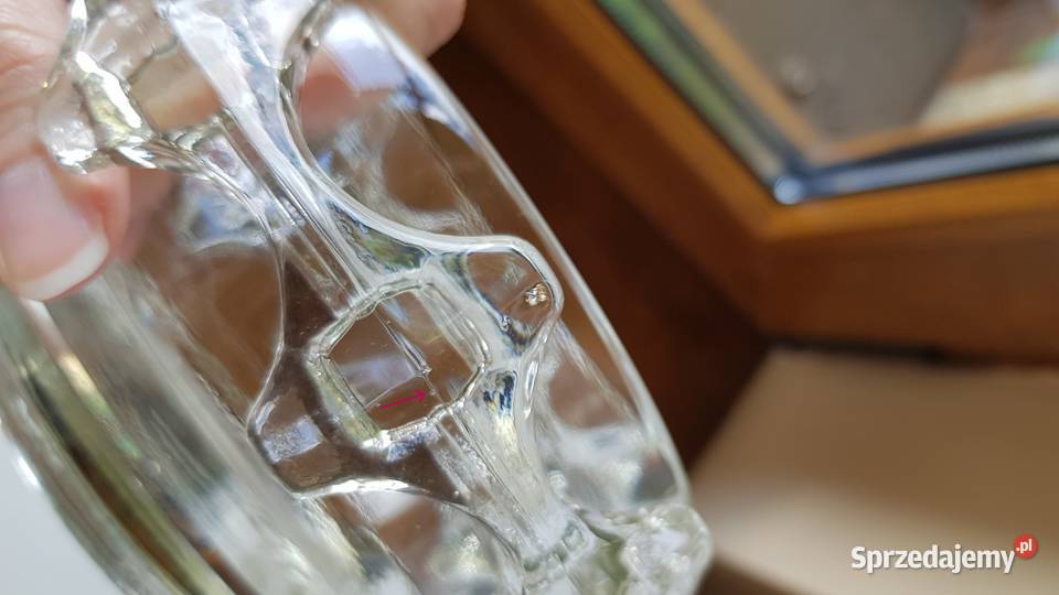 Dół bomboniery DIATRET Ząbkowice szkło PRL śląskie Dąbrowa Górnicza