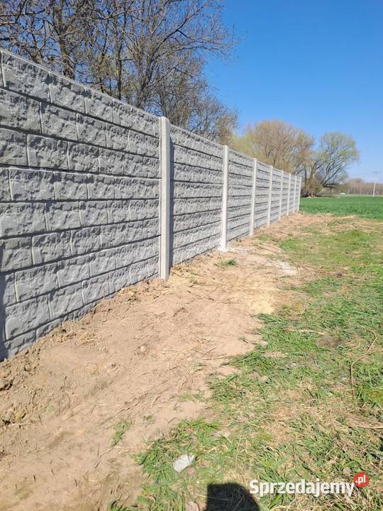 Ogrodzenia betonowe Wrocław