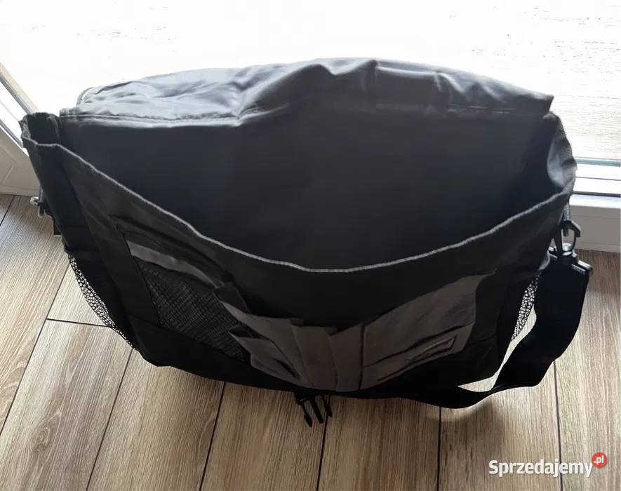 Torba na laptopa duża Credit Suisse vintage Wrocław sprzedam