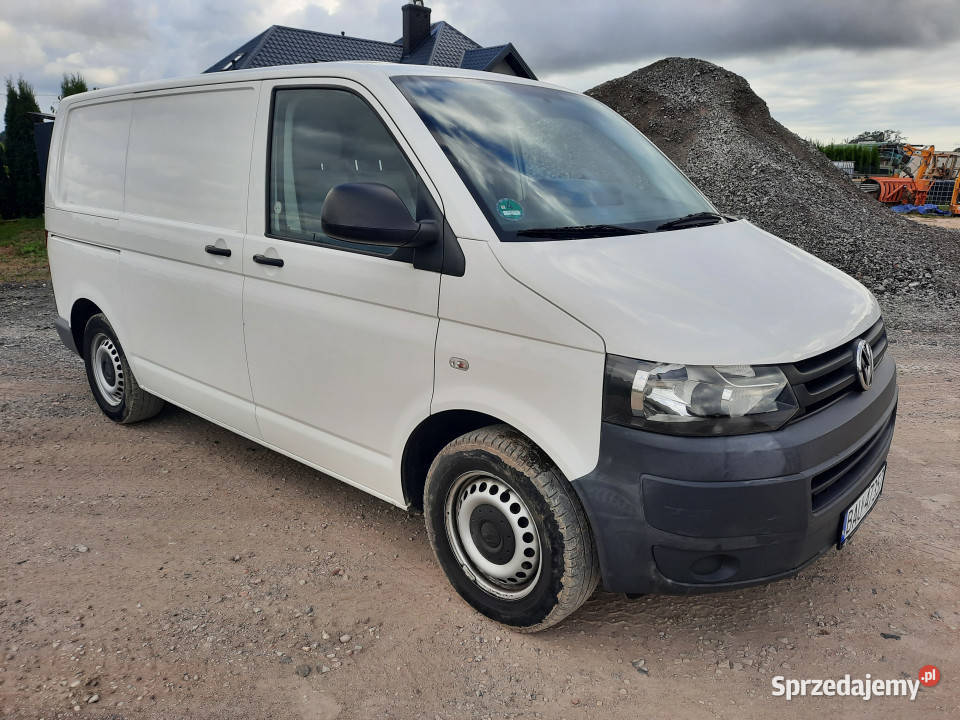 Samochód VOLKSWAGEN T5 TRANSPORTER 2013 r Augustów sprzedam
