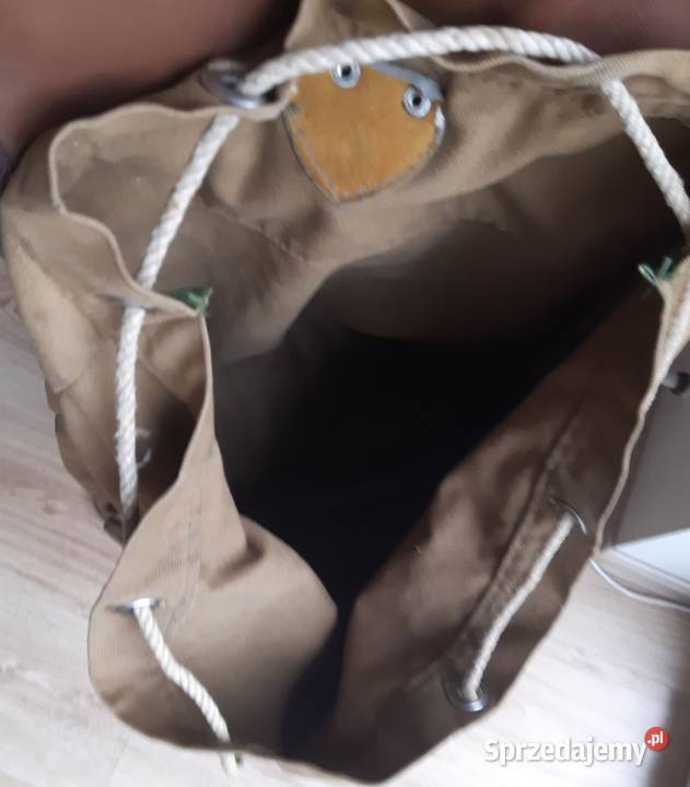 Plecak żołnierza Wehrmachtu strzelcy alpejscy Pabianice