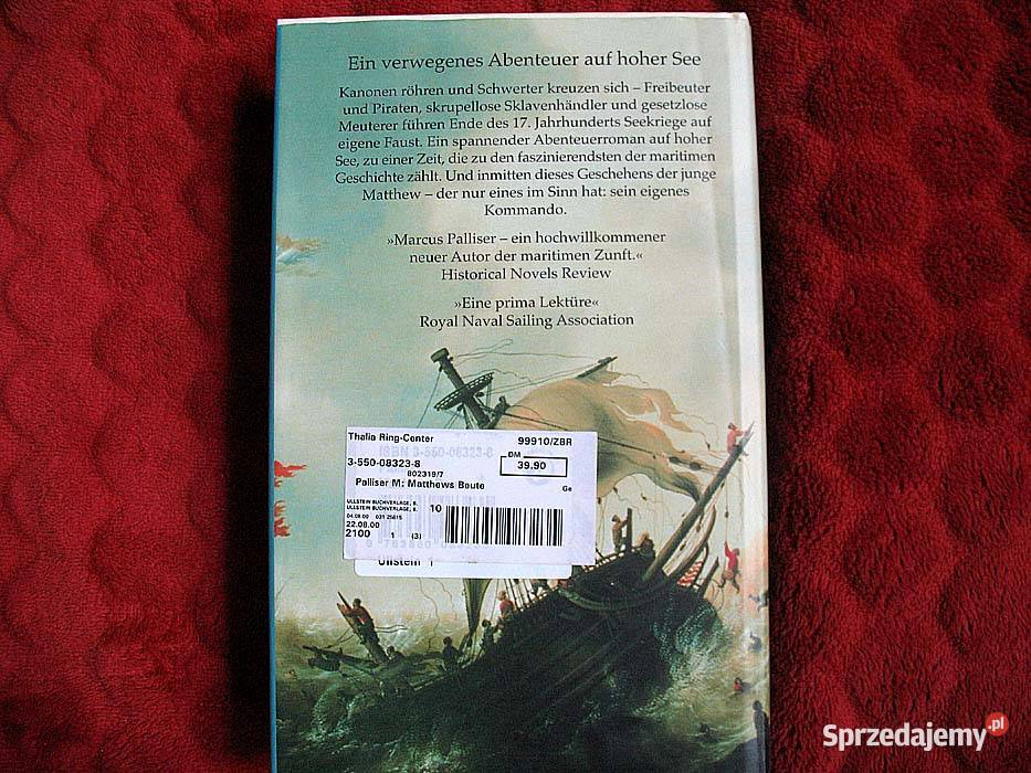 Matthews Beute autor Marcus Palliser książka Proza i poezja